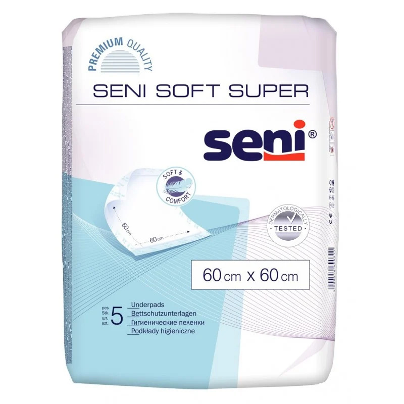 Seni Soft Super podkłady higieniczne chłonne 60x60